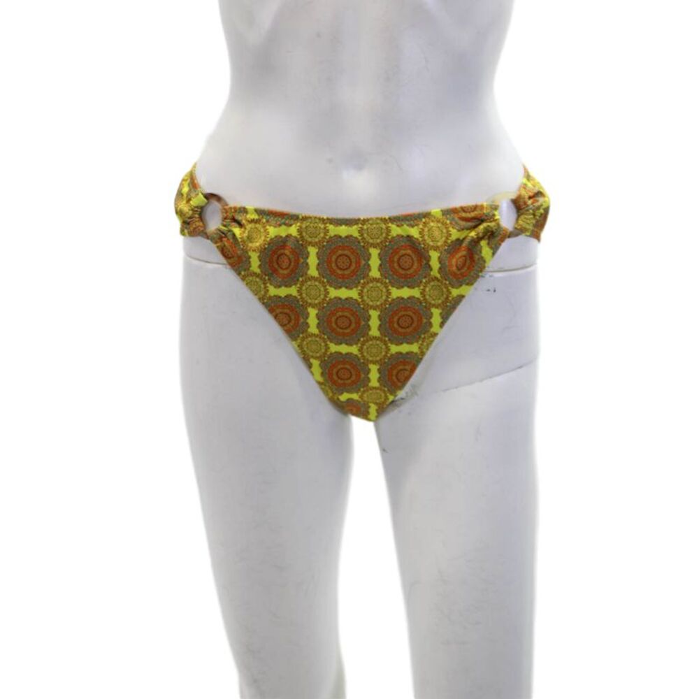 Bananhot Womens Beverly Bikini Bottoms - Yellow Sunset Size XL